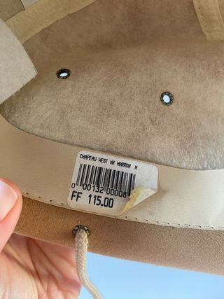 Sombrero Euro Disney Mickey Mouse Vintage