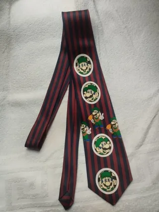 Corbata Vintage Mario Bros Nintendo