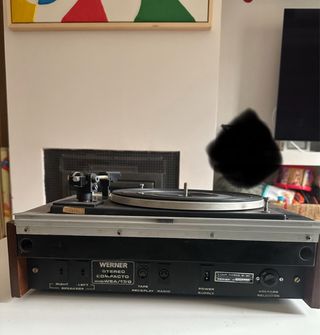 Toca discos Werner Vintage