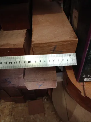 Madera Caoba Africana en Bruto