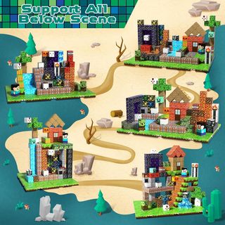 Blocchi magnetici da costruzione 200pz per bambini