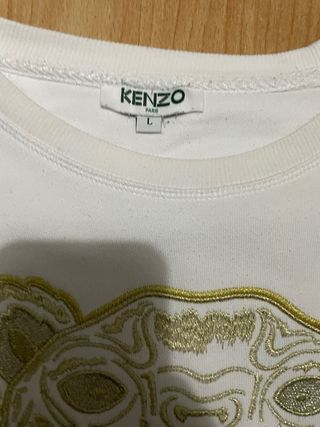 Sudadera Kenzo Paris Blanca Original