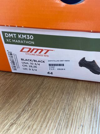 DMT KM4 XC Marathon Zapatillas Ciclismo Talla 44