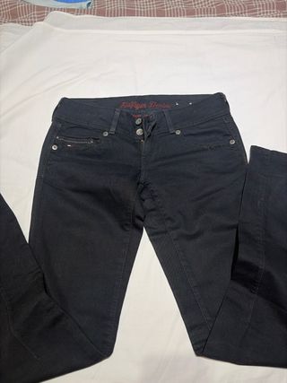 Pantalón vaquero mujer Tommy Hilfiger negro