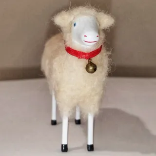 Oveja Putz para belenes y decoración