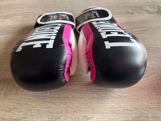 Guantes Boxeo Leone 1947 Rosa/Negro