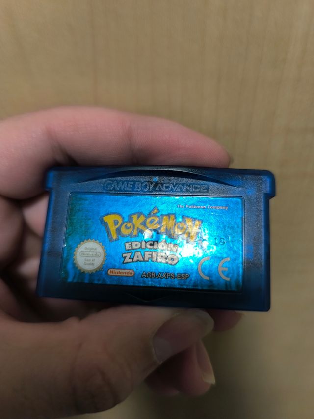 Pokémon Zafiro con Pokedex Completa y Pila Nueva