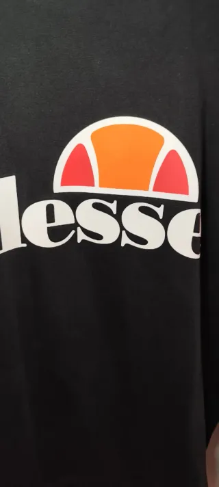 Sudadera Ellesse Negra Manga Larga