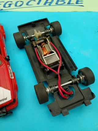 Scalextric Audi Quattro Exin con motor abierto