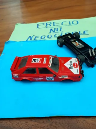 Scalextric Audi Quattro Exin con motor abierto