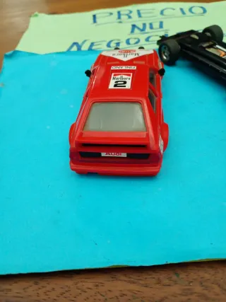 Scalextric Audi Quattro Exin con motor abierto