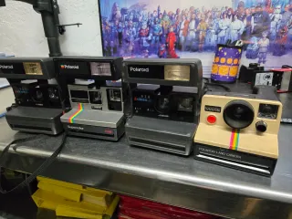 Lote 4 Cámaras Polaroid