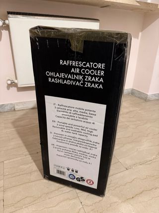 Raffrescatore 3 velocità, serbatoio 4L