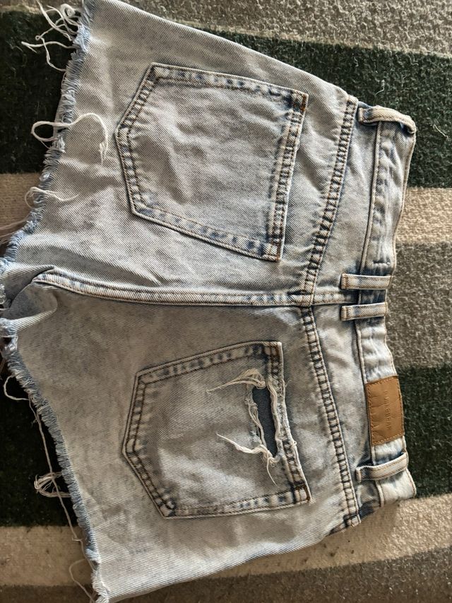 Shorts vaqueros rotos mujer
