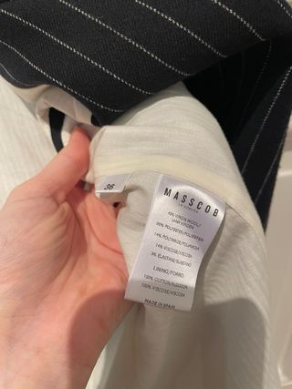 Americana cruzada Masscob rayas