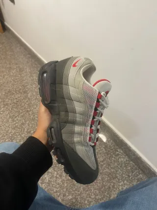 Nike Air Max 95 Gris/Rojo