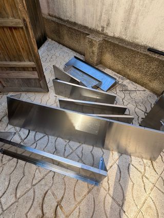 Estanterías de acero inoxidable