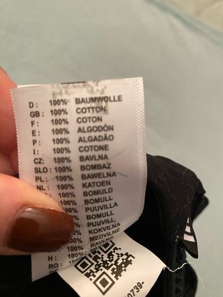 Cappellino Adidas nero con logo