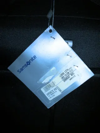 Porta abiti Samsonite nero