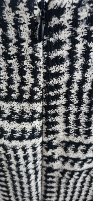 Vestido Zara pata de gallo. Talla M