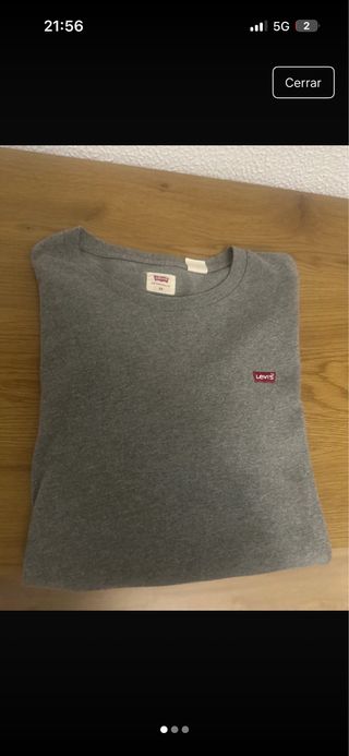 Camiseta Levi's Gris Talla XS