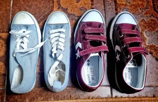 Lote 2 zapatillas. Converse Mujer Talla 35