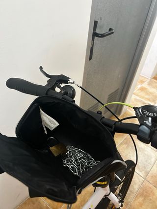 Bicicleta Plegable Blanca B-Fold