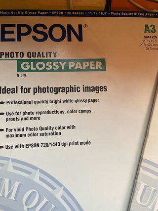 Carta fotografica Epson