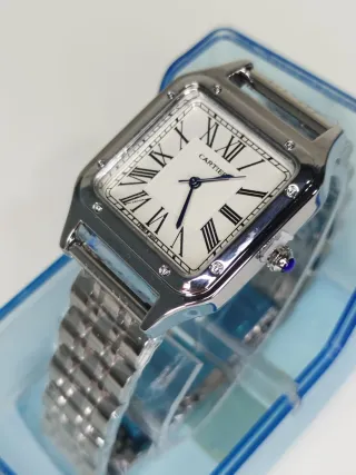 Reloj Cartie Plata y Blanco