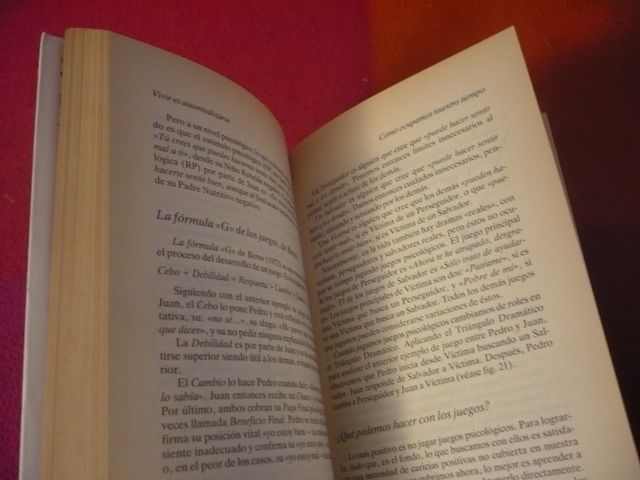 VIVIR ES AUTORREALIZARSE ( OLLER ) REFLEXIONES