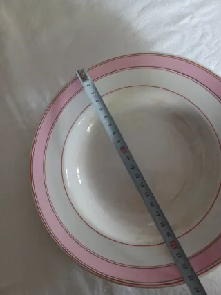 Prato de Sacavém Rosa e Branco