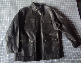 Chaquetón hombre. Piel natural