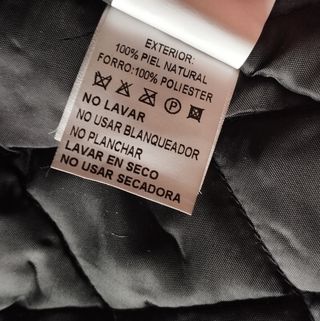 Chaquetón hombre. Piel natural