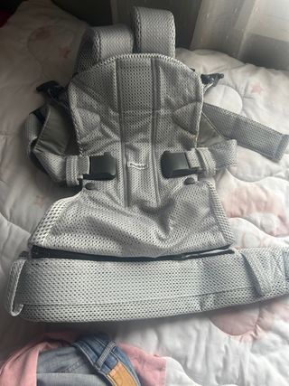 Mochila Portabebés BabyBjörn Gris