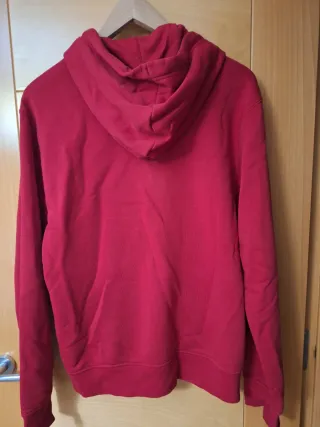 Sudadera Jordan Roja con Cremallera