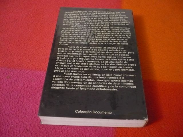 FUERA DE CONTROL ( ANDREAS FABER-KAISER ) OVNIS