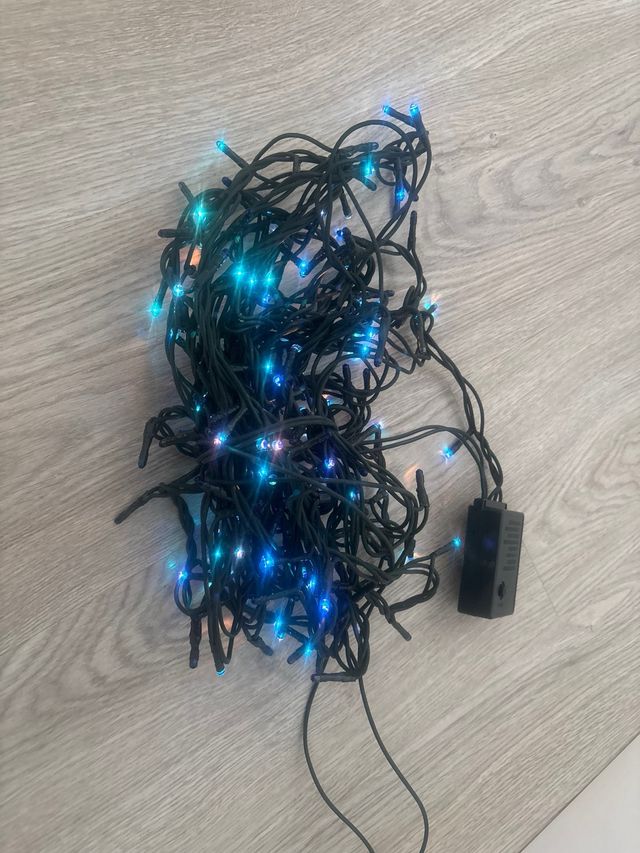 Luces de Navidad LED Azules