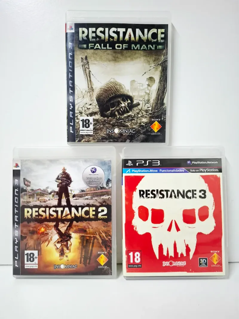 Imagen de Pack 3 Juegos Resistance PS3