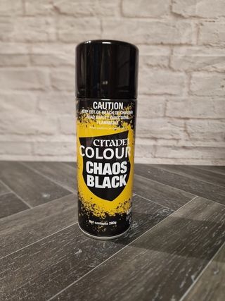 Citadel Chaos Black Spray Pintura