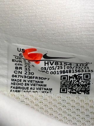 Nike Vomero Plus Bianche Taglia 36.5