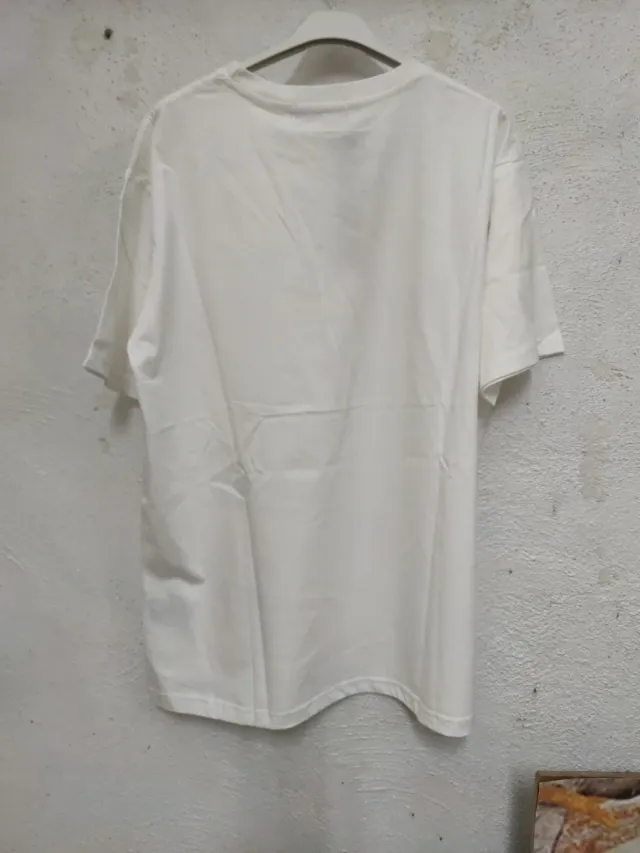 Camiseta Stone Island Blanca Talla M