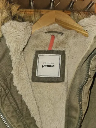 Parka verde militar Pimkie
