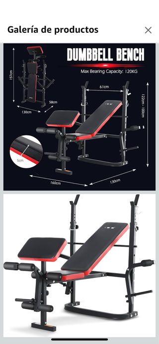 Banco de pesas DUMBBELL BENCH