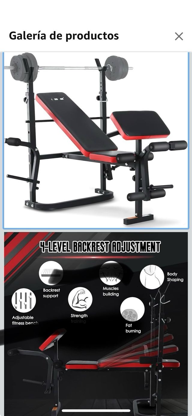 Banco de pesas DUMBBELL BENCH