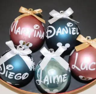 Bolas Navidad Personalizadas