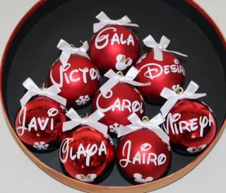 Bolas Navidad Personalizadas