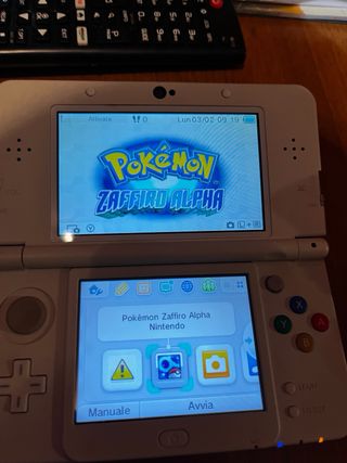 Pokemon Zaffiro Alfa Nintendo 3DS