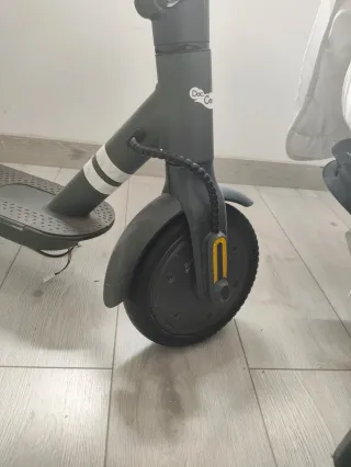 Patinete eléctrico averiado