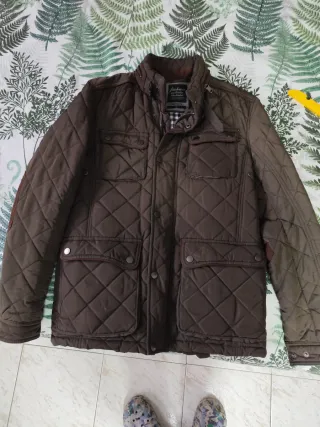 Chaqueta acolchada caballero Fashion Marrón XL