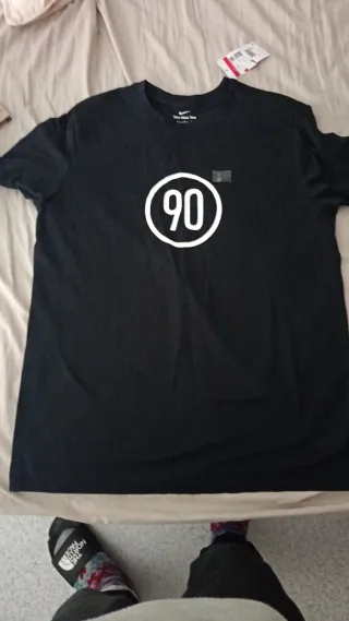 Camiseta Nike Gris Original Talla L m xl s